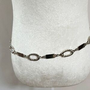 Silver Chain Belt Vintage